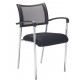 Jupiter Mesh Back Chrome Frame Meeting Chairs 